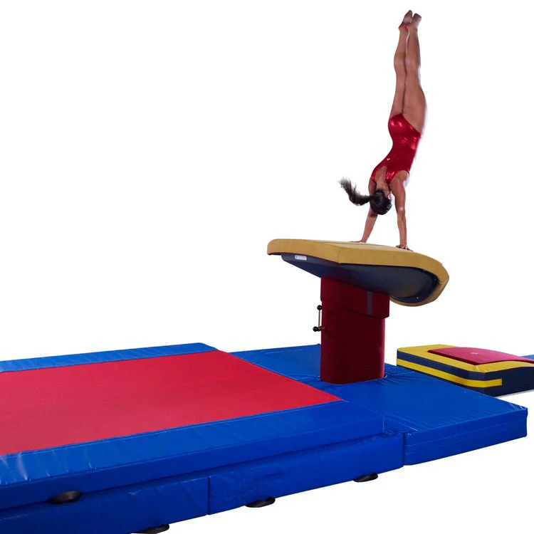 High quality Landing Mat manufacturer filled with vinyl gymnastic landing mat polyester cover landing mats for jumping