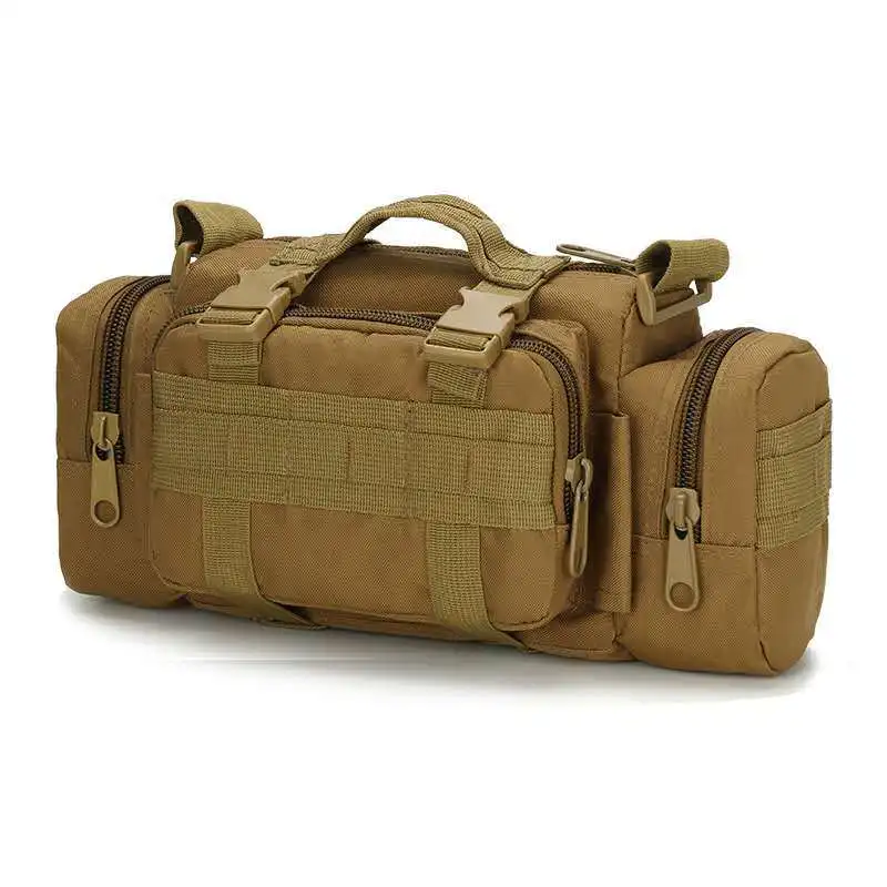 Tactical molle pouch outdoor travel camping camouflage waist bag tool pack