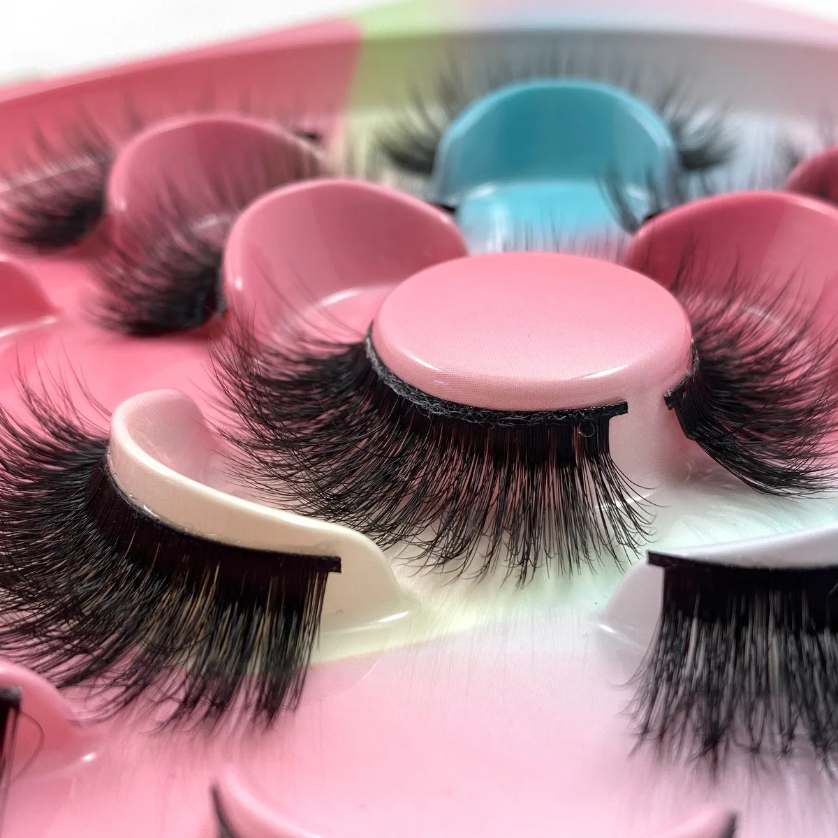 Online Wholesale Beauty Makeup Products Thick False 3d/ 25mm Eyelashes Lashes