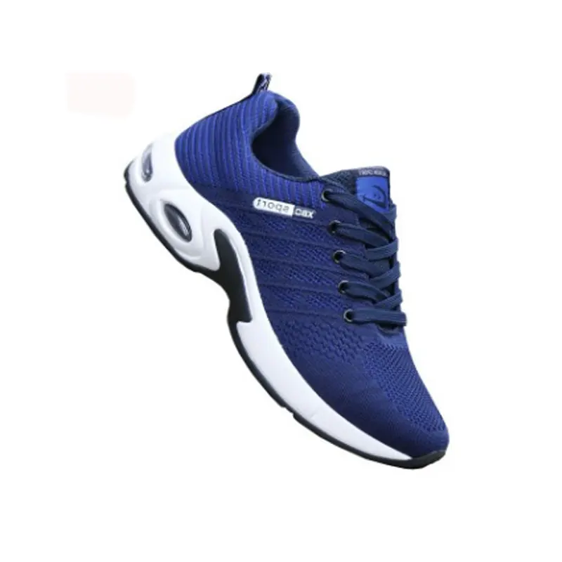 Wholesale New Fashion Blue Casual Sneakers Running Sport Shoes for Men