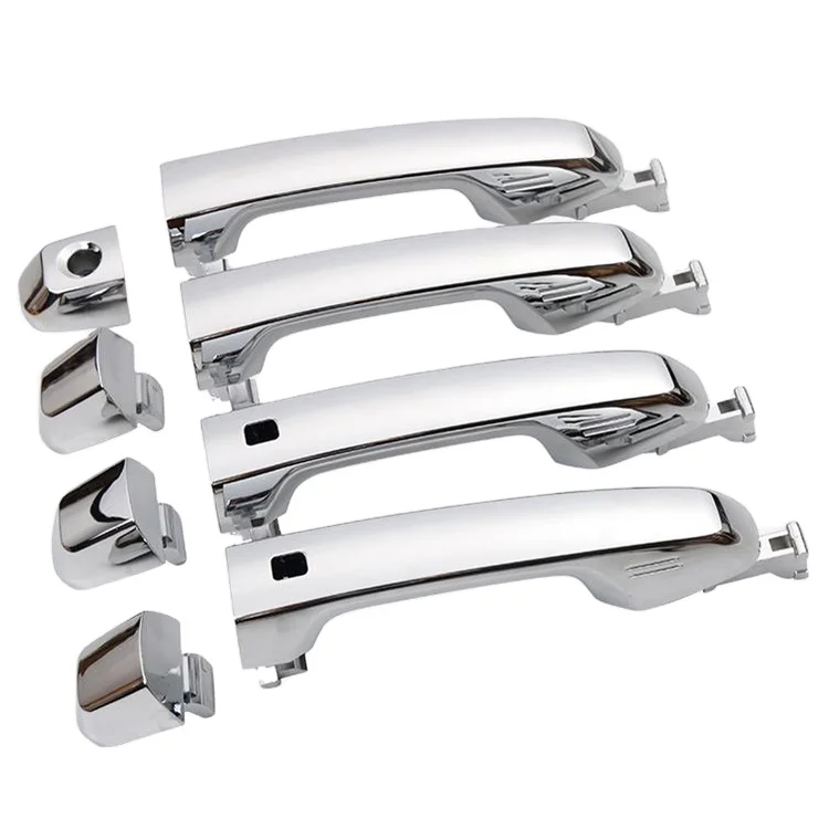 Smart chrome car door handle with keyless entry upgrade for toyota  Land Cruiser LC200 FJ200 2008-2015