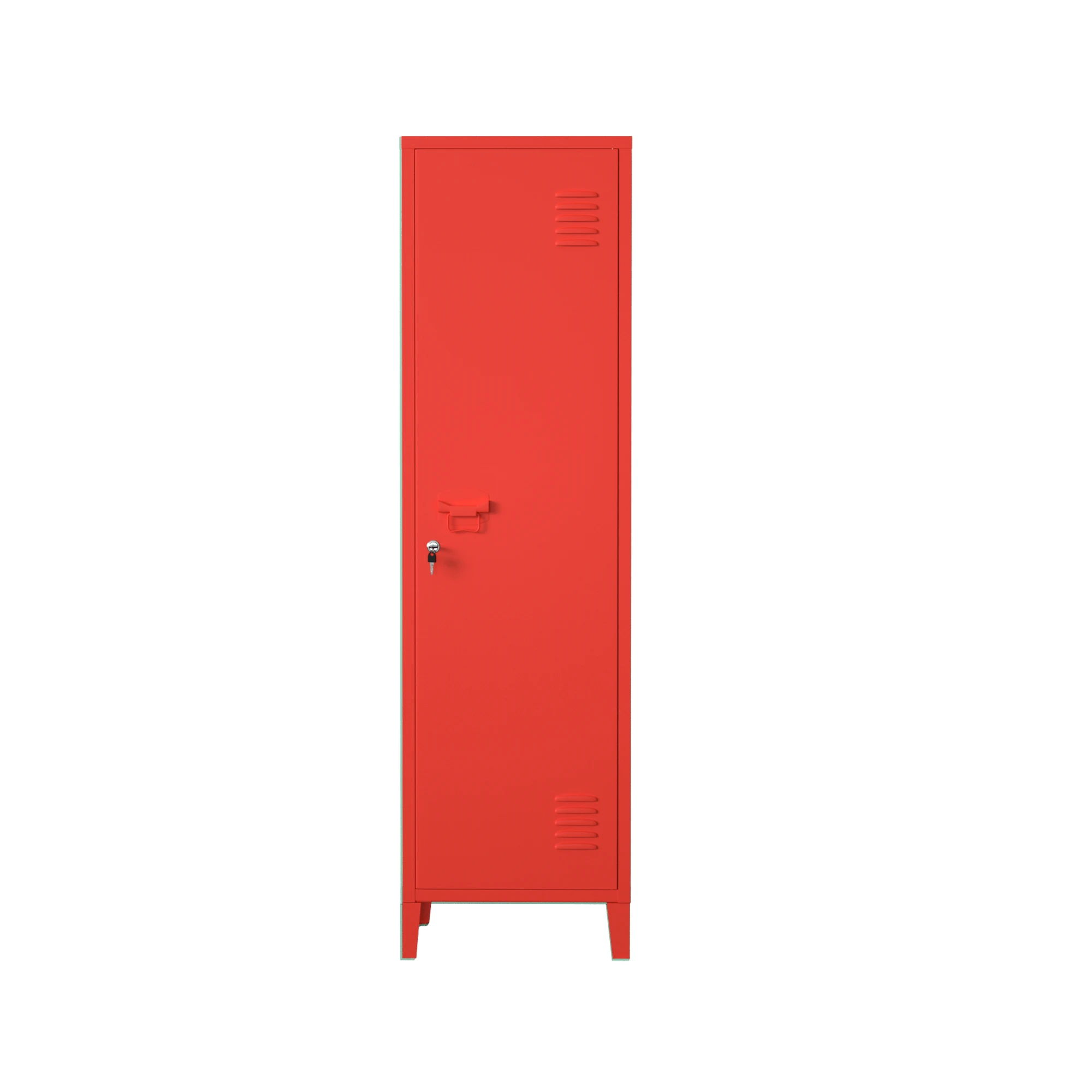 Single Door Steel Locker Cabinet One Door Worker Metal Cupboard Metal Locker for Sale