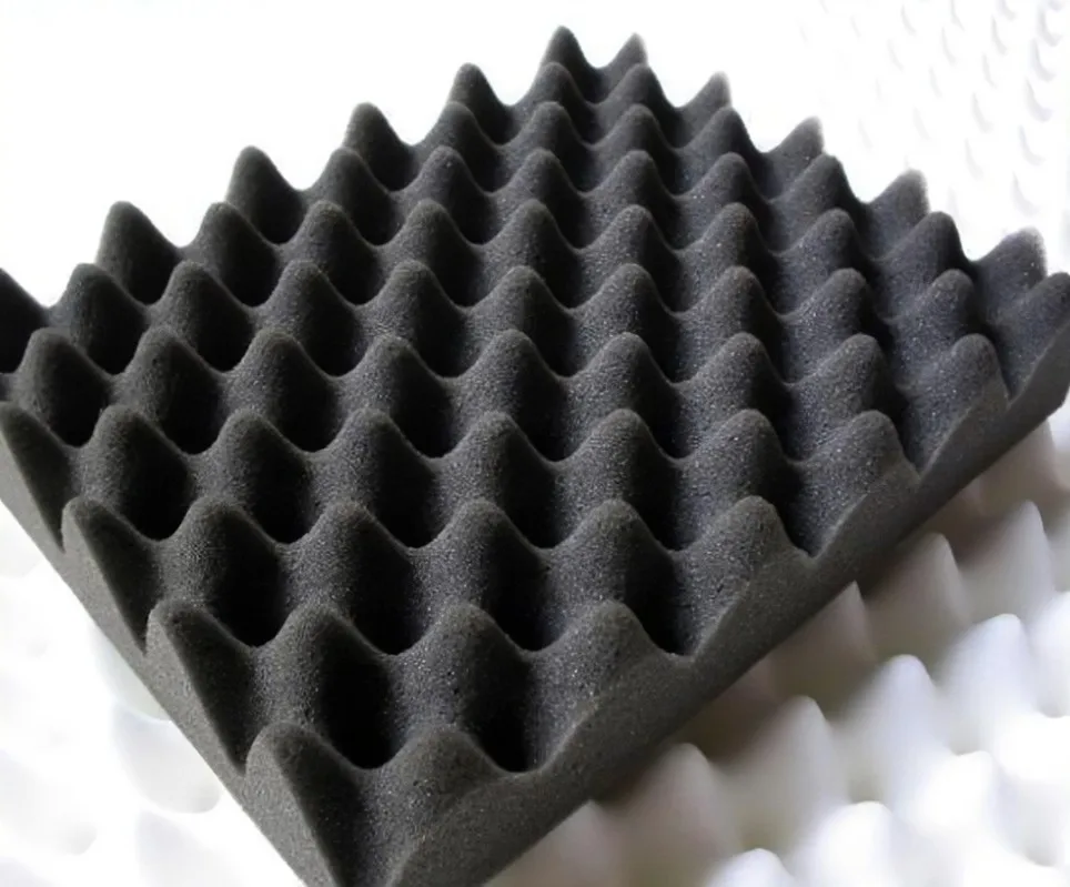 High Quality Wholesales Pyramid Form Acoustic Sheet Soundproofing Sponge For KTV Studio Music Room