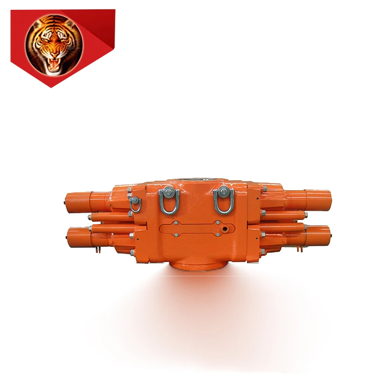 Tigerrig API  high pressure manual  u s type and ring form ram blowout preventer shaffer  ram bop for well drilling