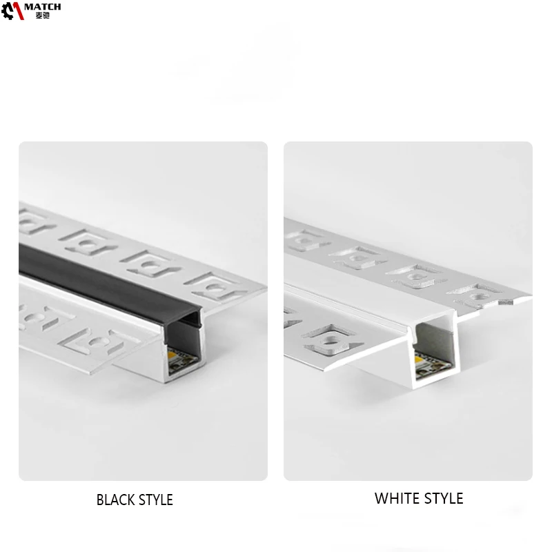 Promotion aluminum profile with led strips for ceiling and cabinet light Led aluminum linear shell