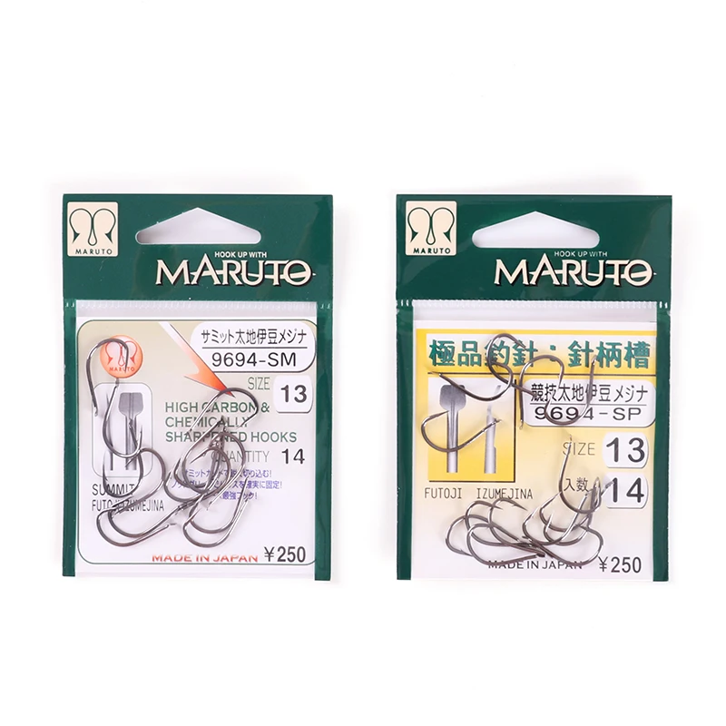 Японские Оригинальные рыболовные крючки Maruto Strong с зазубринами для морской рыбалки