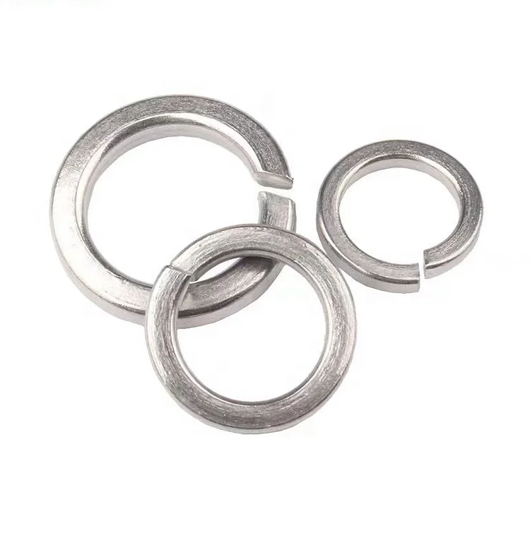 In stock high quality DIN7980 hardware spring lock gasket stainless steel 304 316 spring lock washer