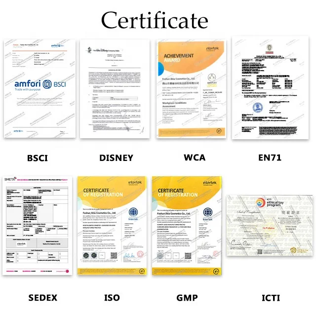 Akiaco подарок для детей и малышей другой обучающий Ящик для игрушек частная этикетка для веганов косметический набор коробка для продуктов наборы для макияжа