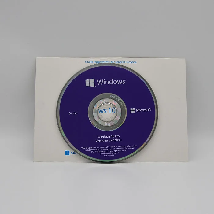 
Windows 10 Pro DVD Full Package OEM 64-Bit OS Laptop Operating System Key for Computer Manufacturers 