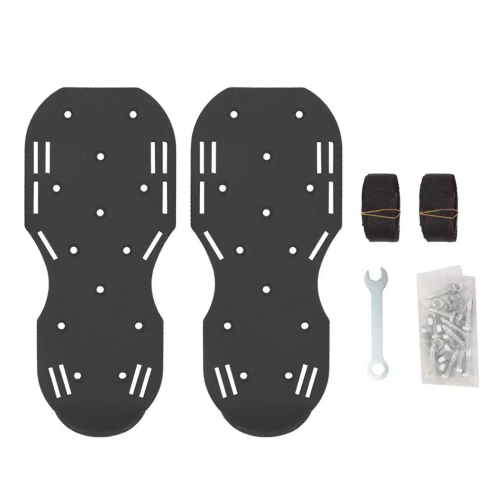 Non-slip gardening shoes Handmade Adjustable Garden Tools Lawn Epoxy Resin Aerator Spike Sandals Shoes