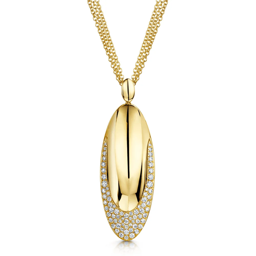 Handmade 18k Gold Plated Pave Micron White Diamond Cz Fine Chain Necklace 925 Sterling Silver Jewelry For Girls