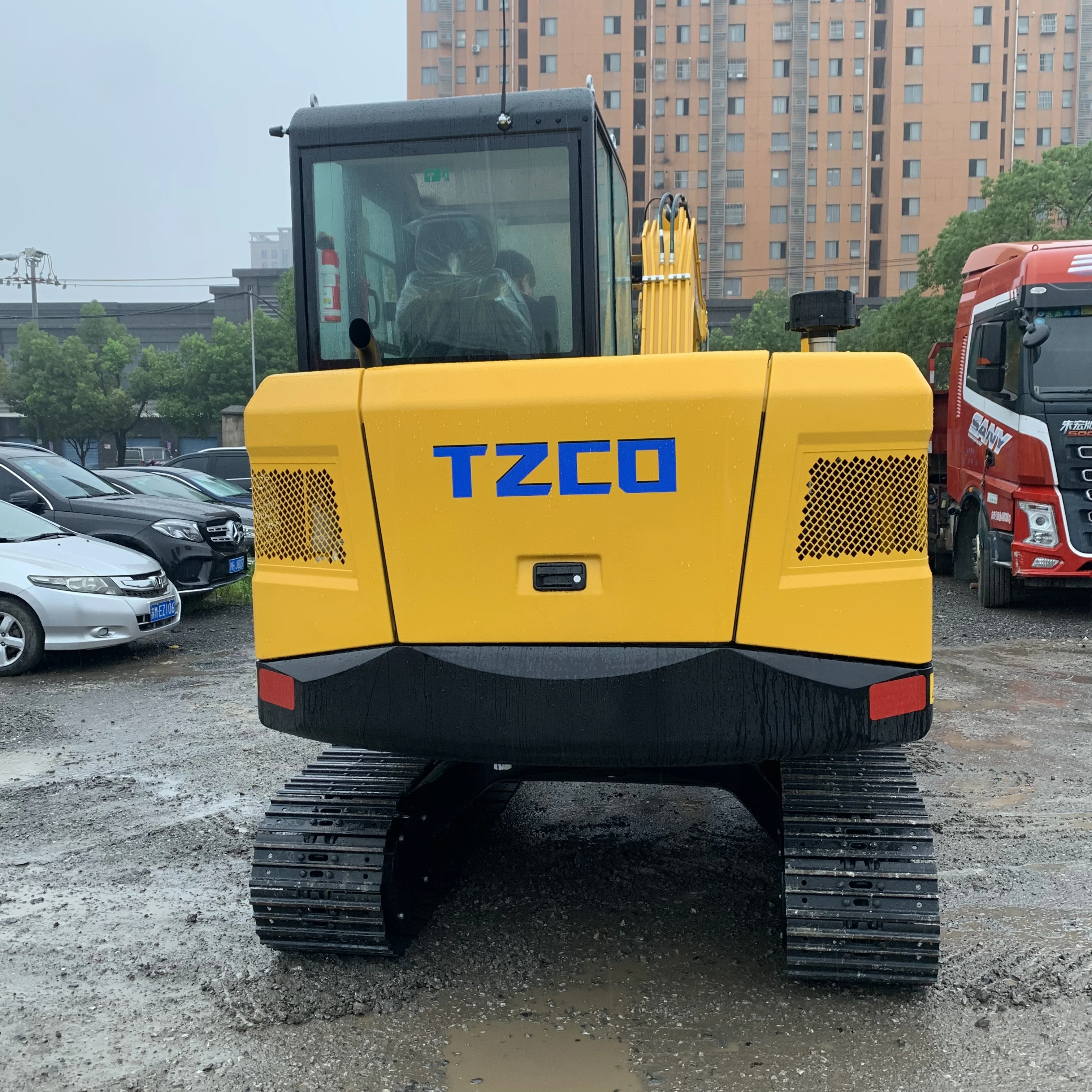 LIZHI freeshipping New excavator 6 ton TZCO TZ60 Yanmar engine Parker valve Kawasaki Main pump 6ton mini nexcavator for sale