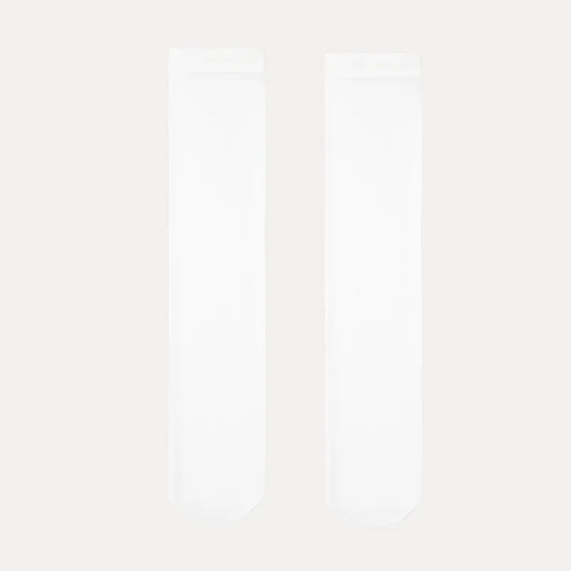 Summer thin stockings look slimmer jk Black stockings below knee high Socks For women