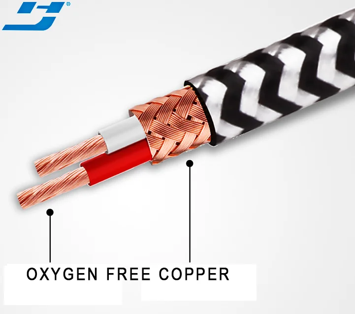 ODM/OEM 1 пара Hifi бескислородный медный сигнальный провод RCA кабель высококачественный серебристый разъем