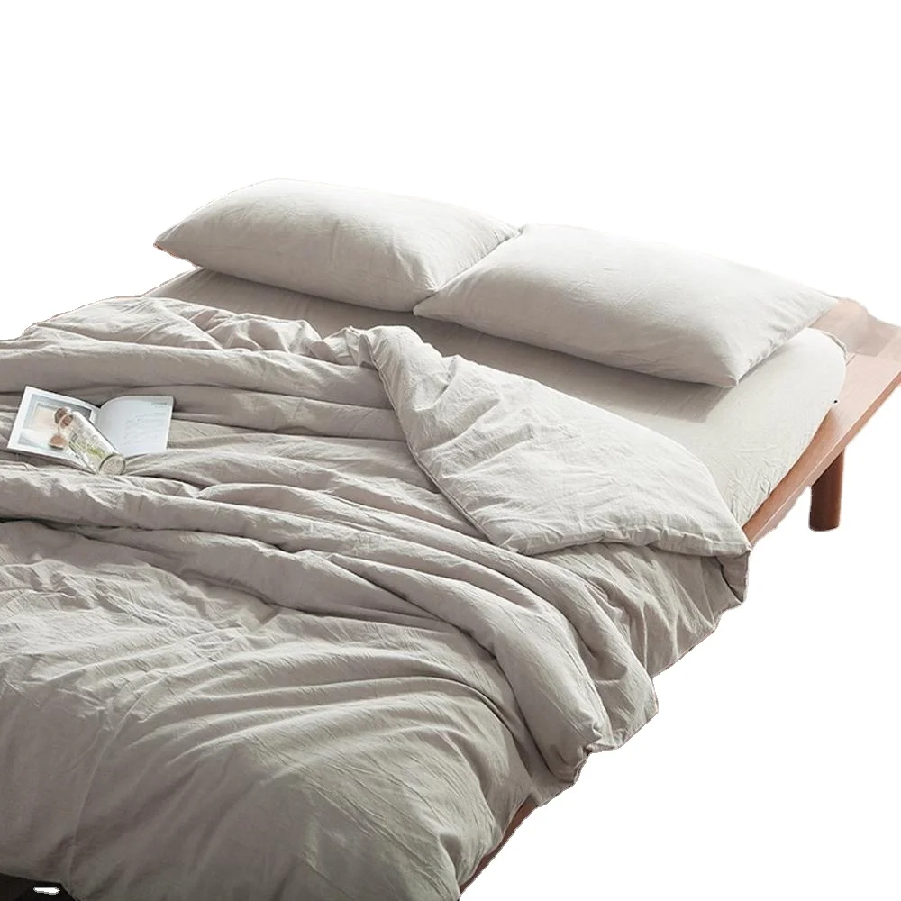 YINTEX New  Full Queen Size Bed Sheets Set Duvet Cover Bedspread Pillowcases 4pcs 100% Cotton Kids Bedding  Set