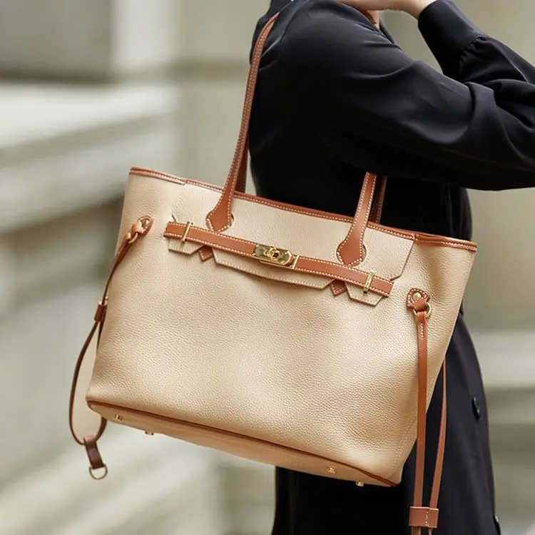N-118 Nerlion OEM ODM Fashion Hand Bag Female Ladys Genuine Leather Cute Girls Crossbody Totes Messenger Bag Handbags For Women
