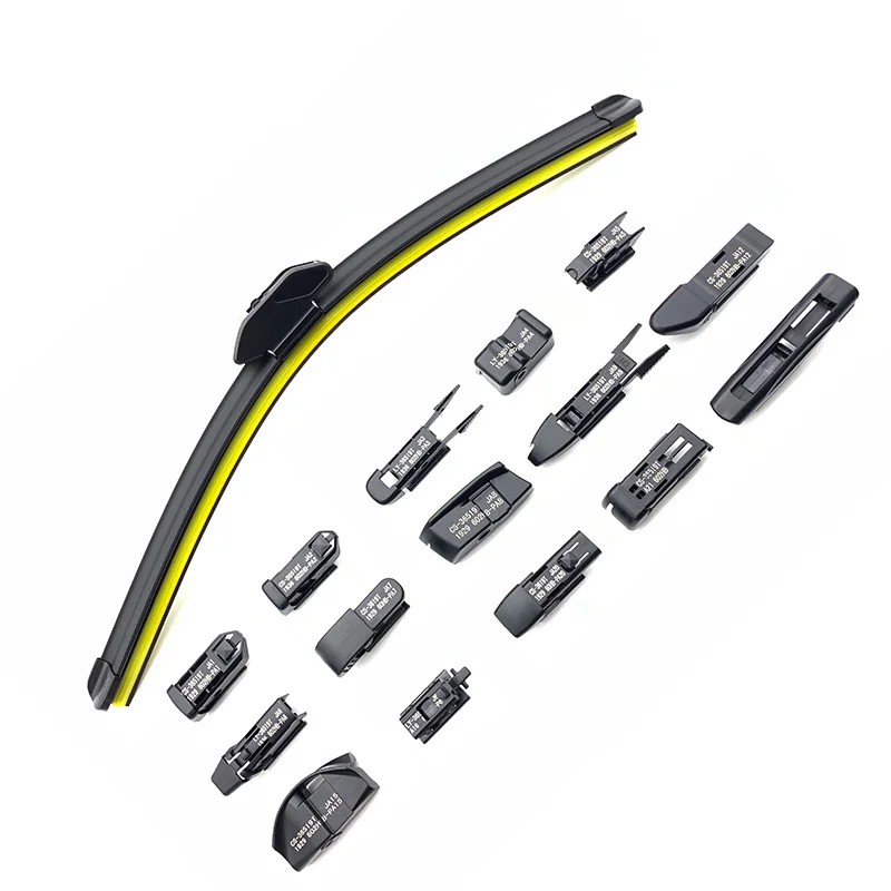 Kction manufacturer  front soft windshield multi wiper blade 14 inch 32 inch private label according to the original car design