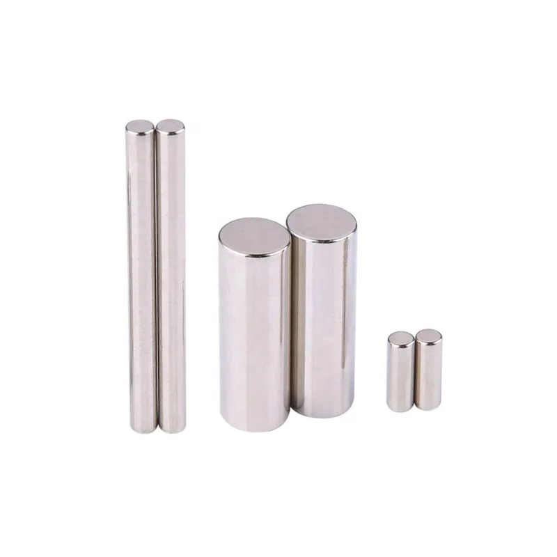 N52 Strong Diameter Magnetized Bar Cylinder Rare Earth Permanent Neodymium Magnet for Sale