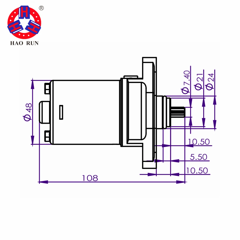 for KYMCO GY6-80 GY6 Ladies motorcycle scooter Motorcycle Starter Motor engine fittings