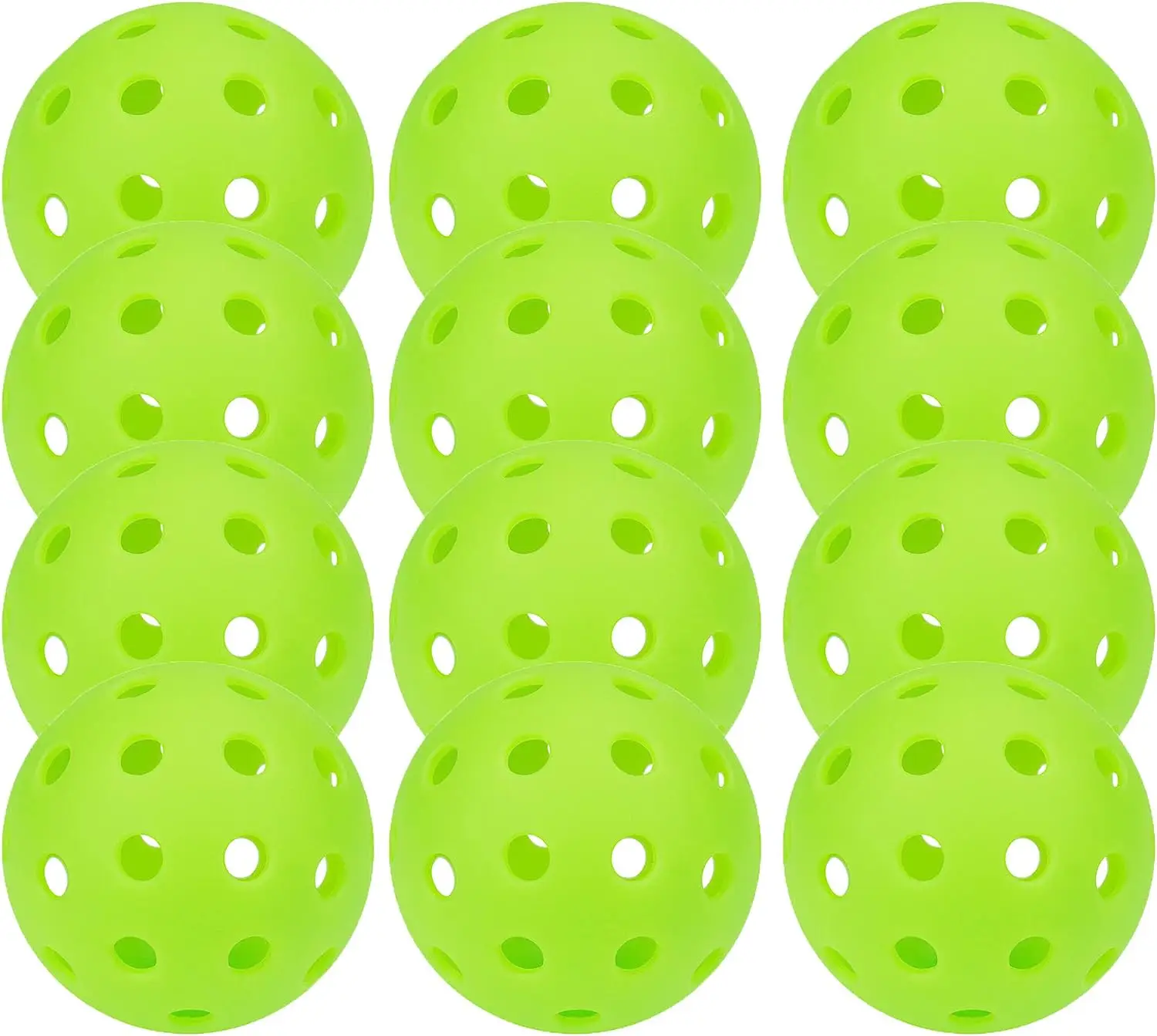 Pickleball, прочный, сертифицированный USAPA, 40 отверстий, вращение на открытом воздухе, Dura, быстрый 40 маринованный шар, бесшовные профессиональные шарики для пиклбола