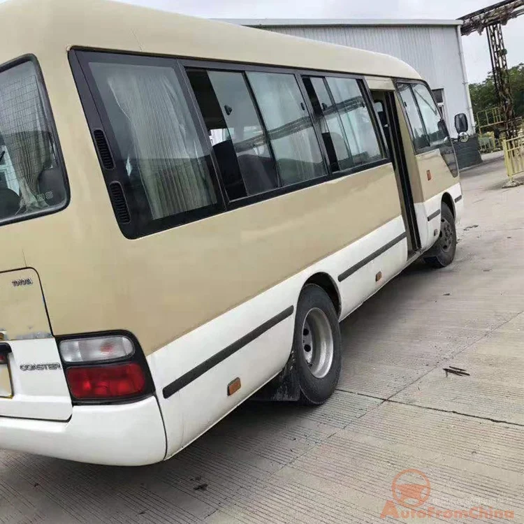  2013 Подержанный дизельный двигатель для автобуса Toyota coaster 30 сидений