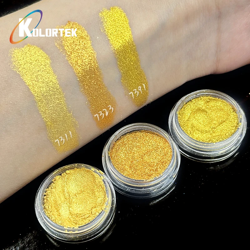Premium Gold Powder and Mica Powder for Makeup Mica Colors, Pearl Powder, and Sparkles for Eyeshadow & Lip Gloss Pigments