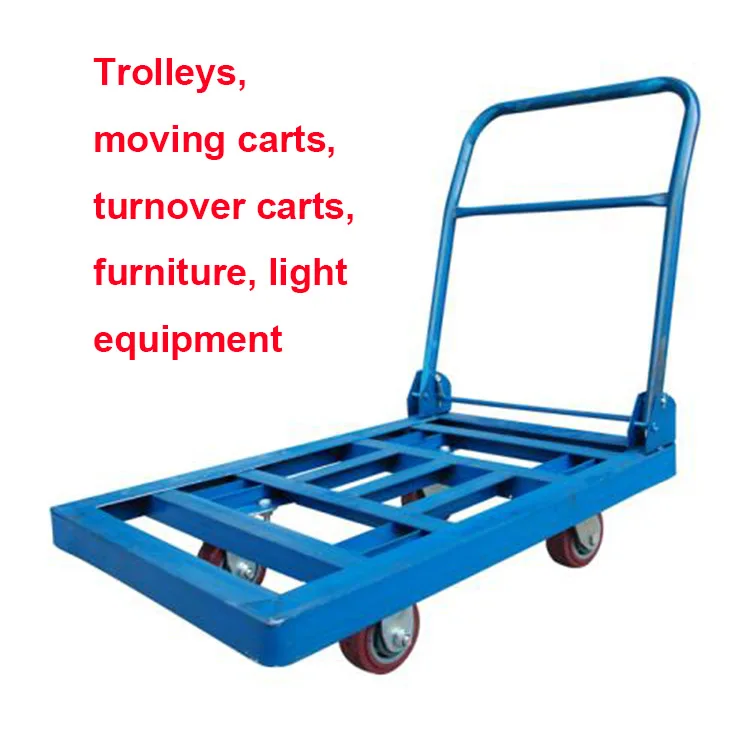 5 inch heavy duty high polyurethane wheel industrial swivel pu red caster wheels  ball bearing