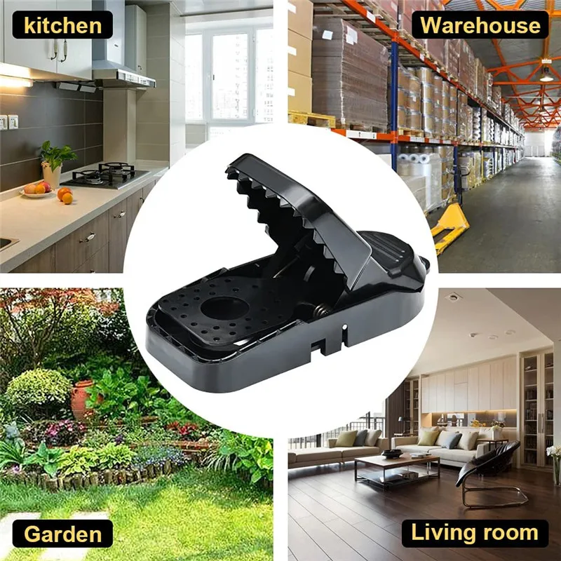 Rat Mice Catching Small Rat Traps Mouse Pest Killer Mouse Snap Traps Rodent Catcher For Home