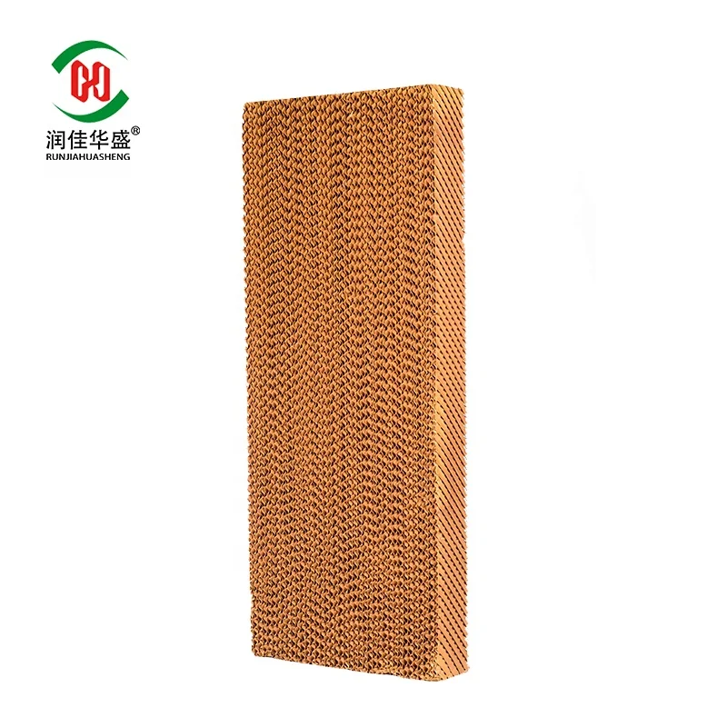 Парниковый охлаждающий коврик, Испарительный гофрированный охлаждающий коврик для птицы, воздушный охлаждающий коврик