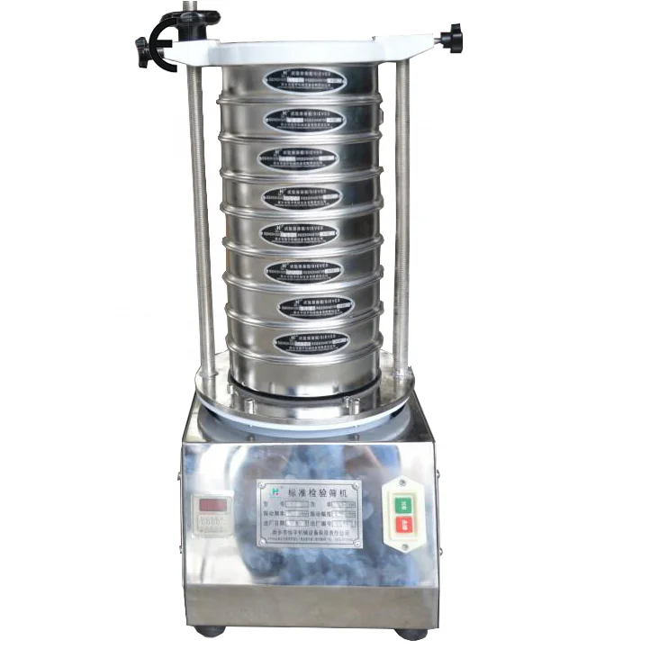 High quality flour test sieve vibration analysis test sifter for lab