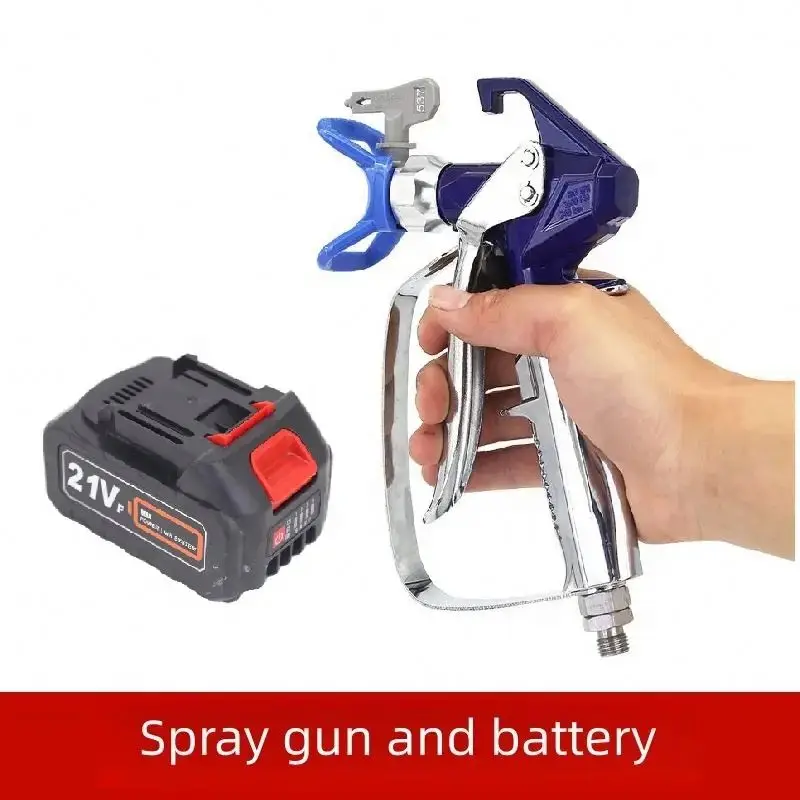 DIY Airless Paint Sprayer Automatic Mini Automatic Spray Gun Lithiumbattery Small Quick Shot Airless Paint Sprayer
