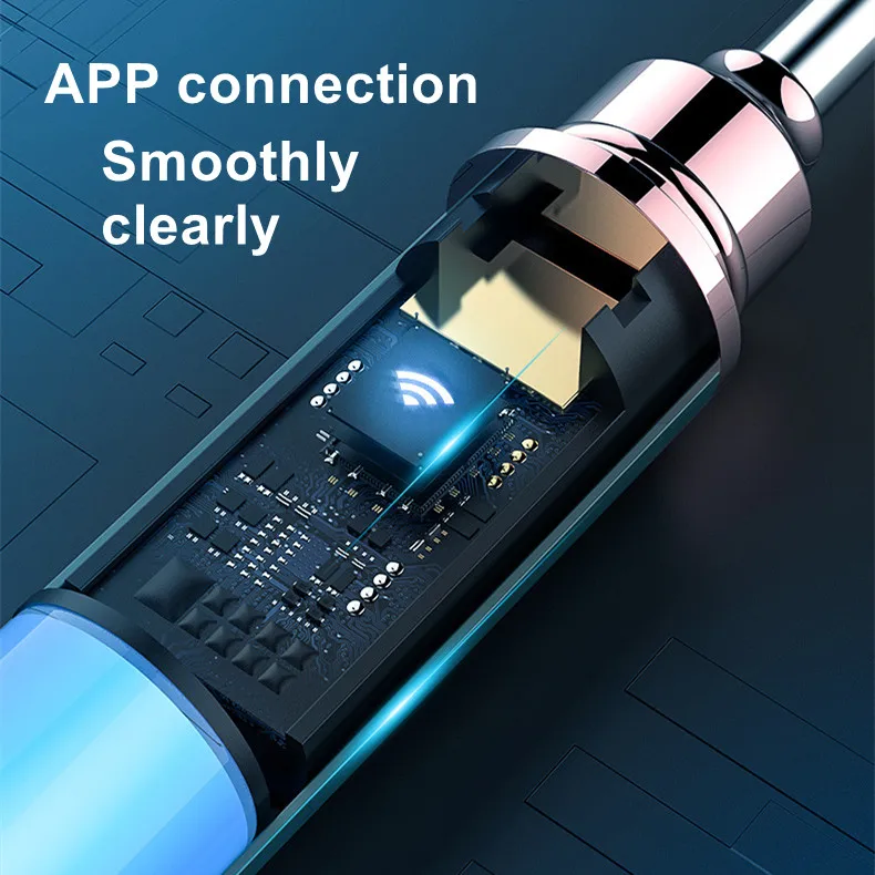 Mini Ear Camera Wifi  Hd 1080p Cleaner with Camera Visual Personal Home Use  Ear Cleaner Intelligent  Ear Wax Remover