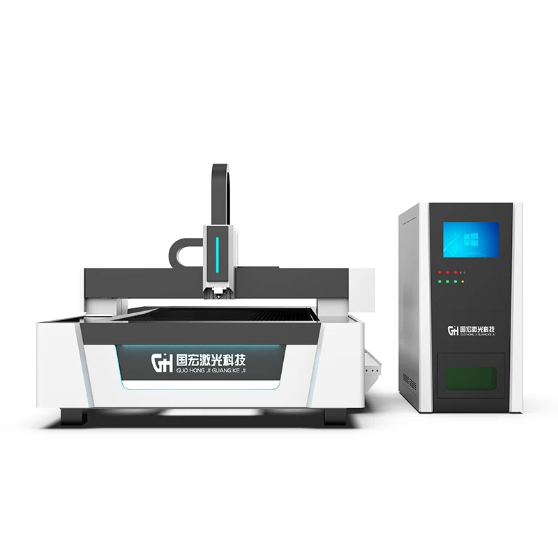 Open Type 1500*3000mm Metal Laser Cutting Machine With Raycus Ipg Reci Laser Source