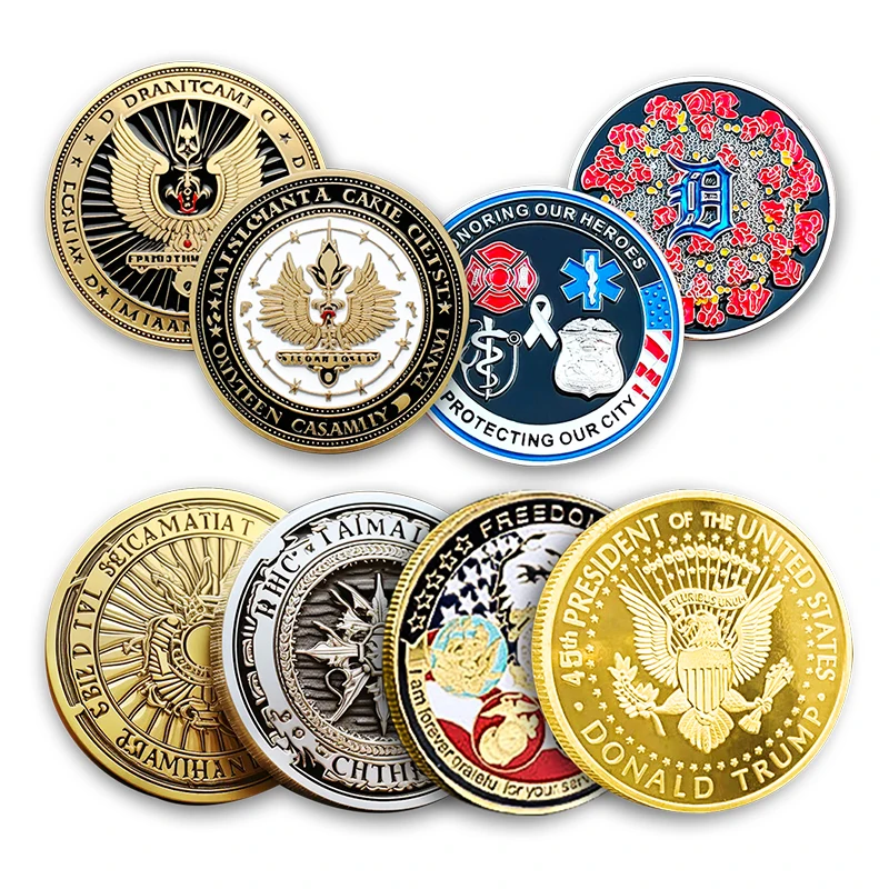 Customised Double-Sided 3D Logo Enamel Sports Challenge Coin Brass Mason Fire Department-Personalised Challenge Coin