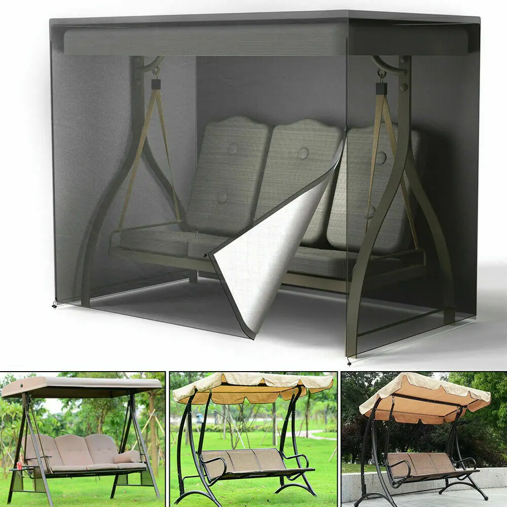 High Quality Oxford Polyester Waterproof UV proof Furniture Cover Patio Family Swing Chair Cover