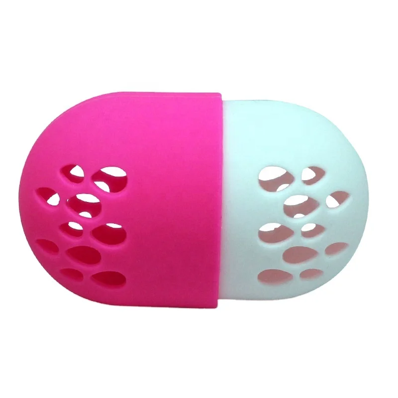 
High Quality Silicone Container Beauty Makeup Sponge Holder for Makeup Blender 