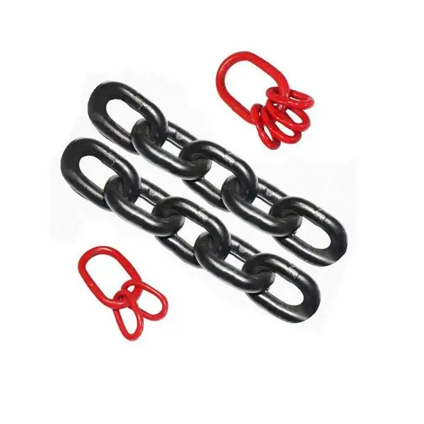 Factory Directly Supply  Zinc Plated G43 Steel Chain G70 Transport Chain G80 Lifting Chain