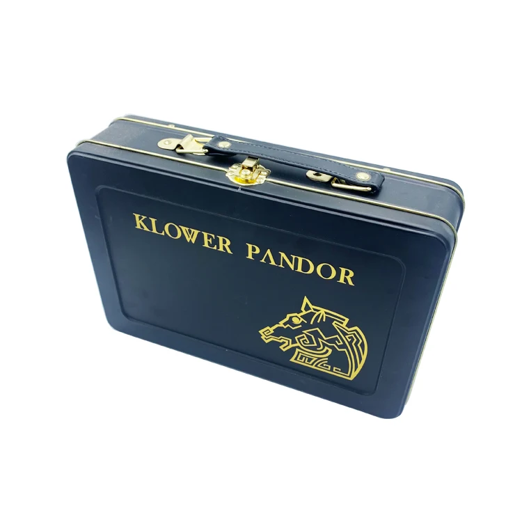 Lunch Tin Box Custom Vintage Tin Lunch Box, Sublimation Metal Customized 4 Color Offset Printing Gift & Craft Existing Sample YJ