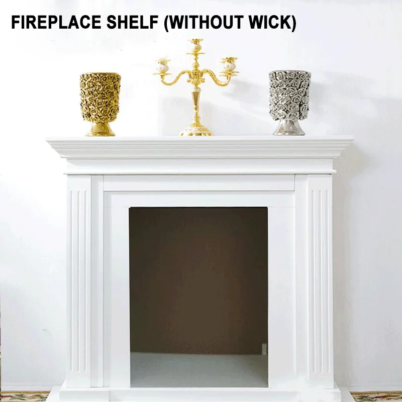 Artificial Stone Modern Fireplace Marble Fireplace Mantels Surround Decorative Electric Fireplace Indoor Freestanding Polished