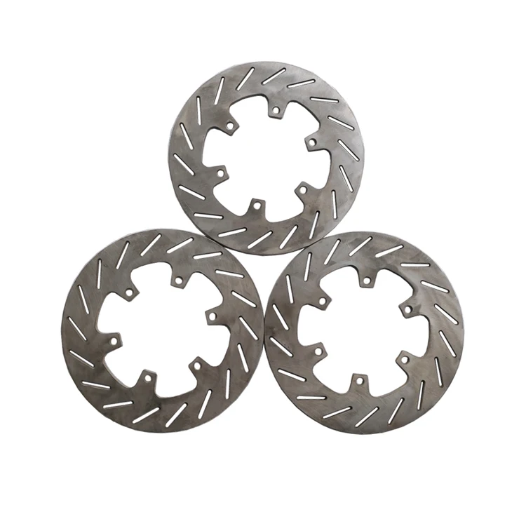 6mm thick Titanium Gr5 12 Inch Ti Rear Brake Disc for road race car