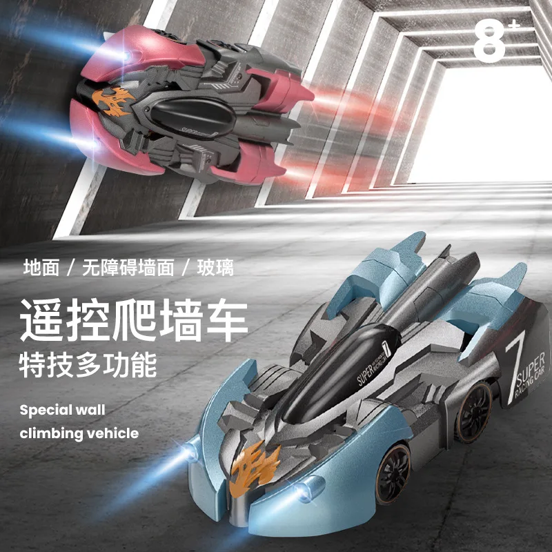 Hot Sale Rechargeable Vehicle toy Electric Double Mode Radio Control stunt Car Wall Climbing Drifting Car for Kids Children