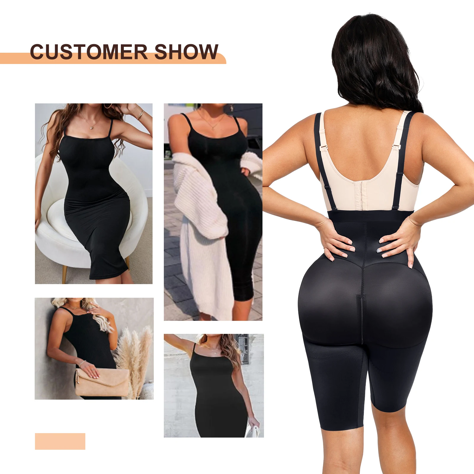 HEXIN CUSTOM High Waist Stage 2 3 Tummy Control shapewear shaper colombianas post surgery Women Body Shaper