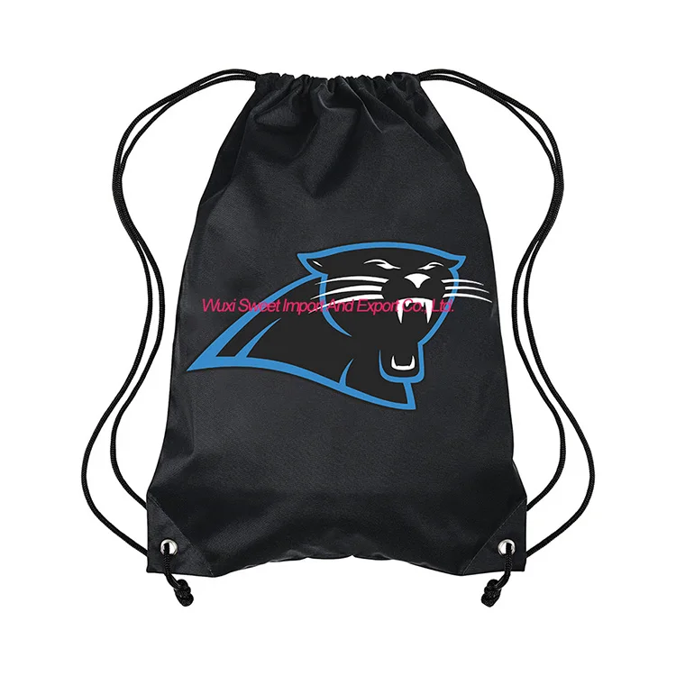 Оптовая продажа новые пользовательские американские футбольные 32 команды рюкзак на шнурке мешок 210D Полиэфирная Сумка