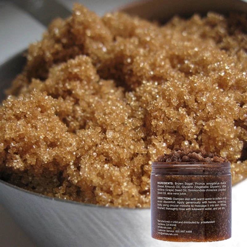 make your own candy sweet lightening sugar scrub,woman nourishing exfoliating face scrub,private label whitening body scrub