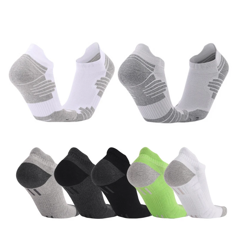 Custom Logo Athletic Workout Comfortable Quickly Dry Ankle Sport Compression Running socks Men