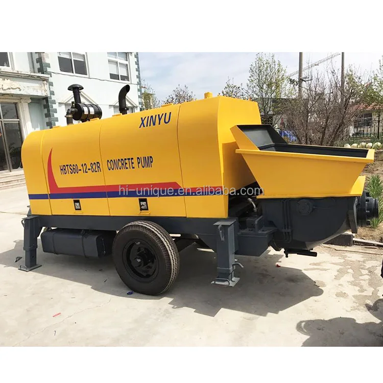 UNIQUE GROUP supply Deutz engine brand 60m3 concrete pump from China
