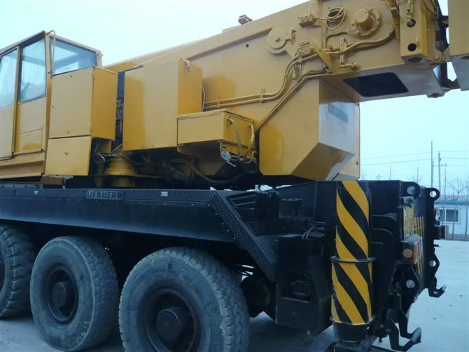 LTM1150 б/у 150 тонн Грузовой кран либхер хорошее состояние