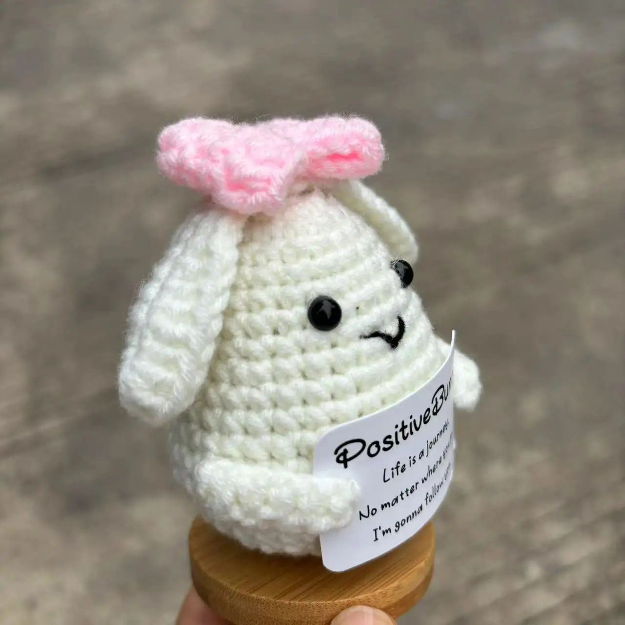 New Design Hot Selling Positive Potato Doll Crochet Plush Toys New Style Crochet Frog For Thanksgiving Day Gift