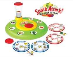 YIWU ALLAHINE Preschool Multiplayer Desktop Games Rotating Board Game Funny Snack Attack Looking Animal Game