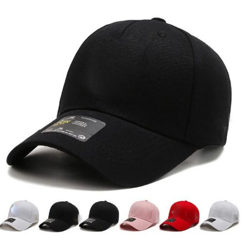 Унисекс солнцезащитные спортивные шляпы бейсболка на заказ Высококачественная с вышивкой для улицы Кепка 6 вставками 100% хлопок 300